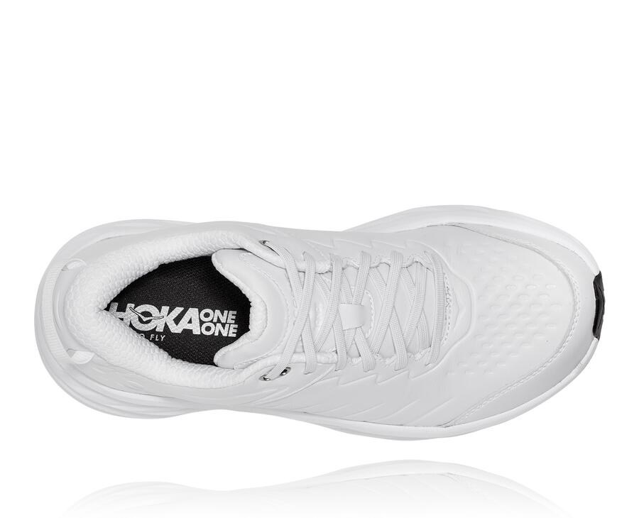 Hoka One One Koşu Ayakkabısı Erkek Beyaz - Bondi Sr - YC3796821